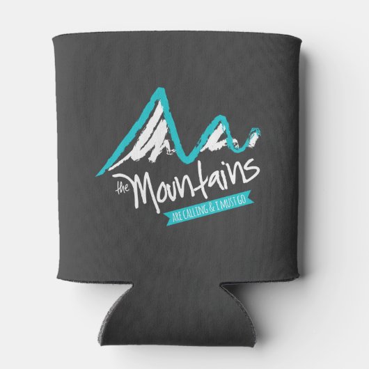 De bergen bellen en ik moet gaan blikjeskoeler (Achterkant)