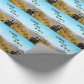 De bergen bellen en ik moet gaan. cadeaupapier (Hoek)