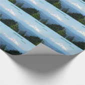 De bergen bellen en ik moet gaan. cadeaupapier (Hoek)