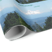 De bergen bellen en ik moet gaan. cadeaupapier (Rol Hoek)