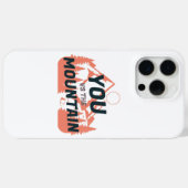 De bergen bellen en ik moet gaan Case-Mate iPhone case (Achterkant (horizontaal))