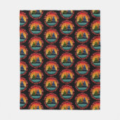 de bergen bellen en ik moet gaan fleece deken (Voorkant)