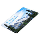 De bergen bellen en ik moet gaan magneet (Linkerzijde)