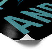 de bergen bellen en ik moet gaan perfect poster (Hoek)