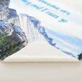 De bergen bellen en ik moet gaan sherpa deken (3/4)