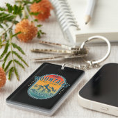 De bergen bellen en ik moet gaan. sleutelhanger (Voorkant Rechts)