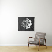 De bergen bellen en ik moet gaan wandkleed (In Situ (horizontaal))