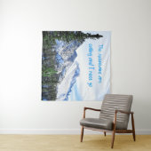 De bergen bellen en ik moet gaan wandkleed (In Situ (horizontaal))