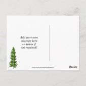 de bergen bellen en ik moet naar briefkaart gaan (Achterkant)