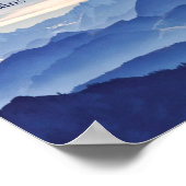 De bergen bellen, maar... poster (Hoek)