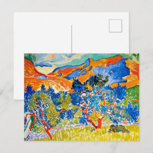 De bergen bij Collioure Andre Derain Briefkaart