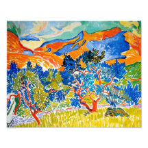 De bergen bij Collioure | Andre Derain |