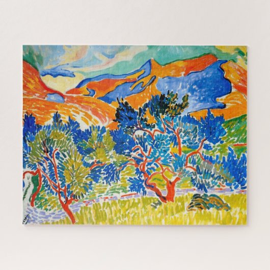 De bergen bij Collioure | Andre Derain | Legpuzzel (Horizontaal)