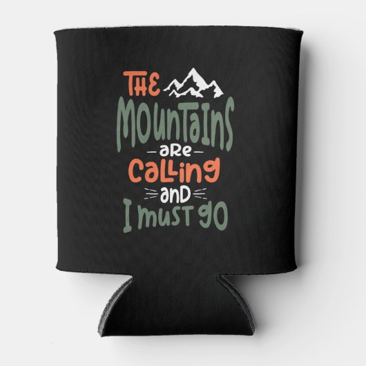 De bergen blikjeskoeler (Voorkant)