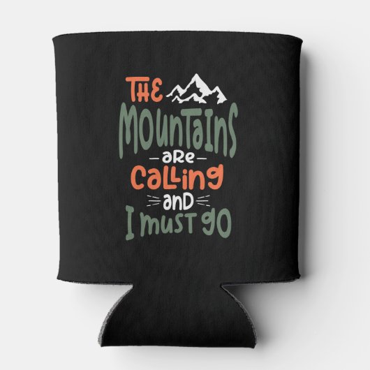 De bergen blikjeskoeler (Achterkant)