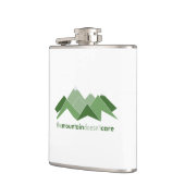 De bergen geven er niets om heupfles (Links)