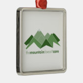 De bergen geven er niets om metalen ornament (Rechts)