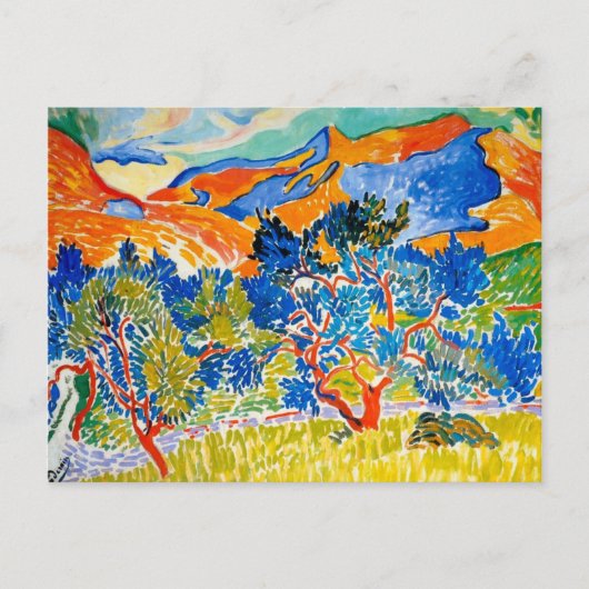 De bergen in Collioure | Andre Derain | Briefkaart (Voorkant)
