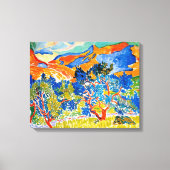 De bergen in Collioure | Andre Derain | Canvas Afdruk (Voorkant)