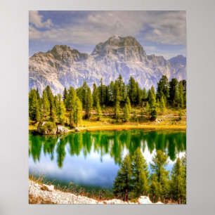 De Bergen Italië van het dolomiet Poster