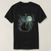 De bergen Mannen drie Wolfs Moons T-shirt (Design voorkant)