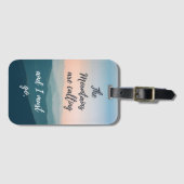 De bergen noemen Bagagelabel (Voorkant (horizontaal))