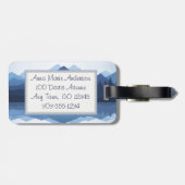 De bergen noemen Bagagelabels (Achterkant horizontaal)