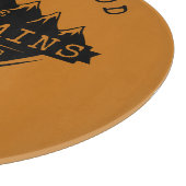 De bergen noemen het Oranje snijvlak Snijplank (Hoek)