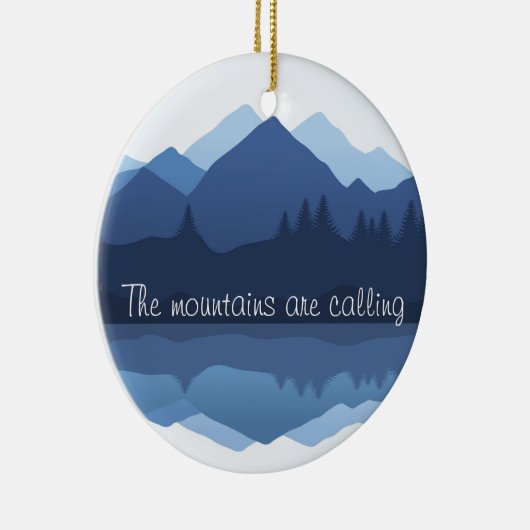 De bergen noemen het Ornament van het Ontwerp (Rechts)