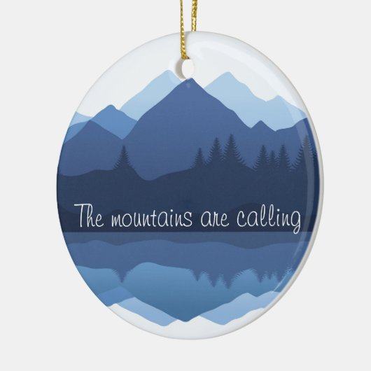 De bergen noemen het Ornament van het Ontwerp (Links)