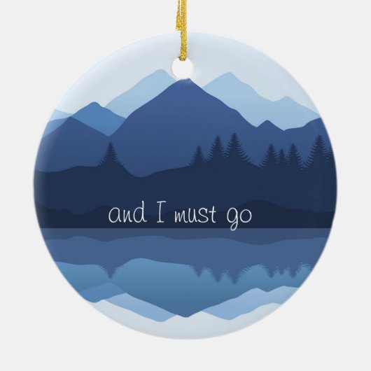 De bergen noemen het Ornament van het Ontwerp (Achterkant)