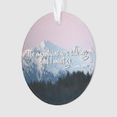 De bergen noemen Ornament (voorkant)