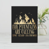 De bergen noemen ruimte-spiegel grote donder kaart (Staand voorkant)