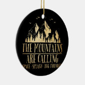 De bergen noemen ruimte-spiegel grote donder keramisch ornament (Rechts)