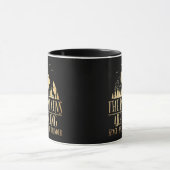 De bergen noemen ruimte-spiegel grote donder mok (Midden)
