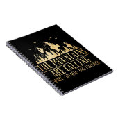 De bergen noemen ruimte-spiegel grote donder notitieboek (Rechterzijde)