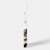 De Bergen Riep Avontuur Silhouet Case-Mate iPhone Case (Achterkant / Links)