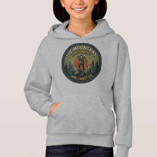 De Bergen Riepen Vintage Wandel Badge