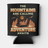 De bergen roepen, avontuur wacht blikjeskoeler (Voorkant)