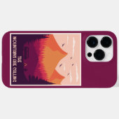 De bergen roepen Case-Mate iPhone case (Achterkant (horizontaal))