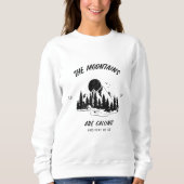 De bergen roepen en daar gaan we trui (Voorkant)