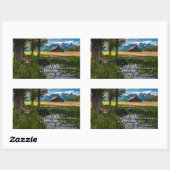 De bergen roepen en ik moet gaan - Muir Rechthoekige Sticker (Vel)