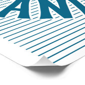 De bergen roepen en ik moet gaan perfect poster (Hoek)