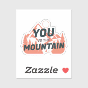 De bergen roepen en ik moet naar The Mountain Sticker