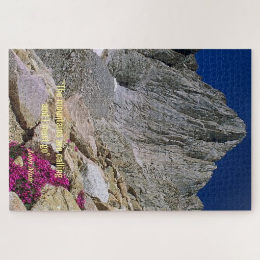 De bergen roepen legpuzzel (Horizontaal)