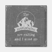 De bergen roepen magneet (Voorkant)