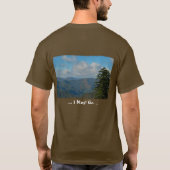 De bergen roepen - personaliseer t-shirt (Achterkant)