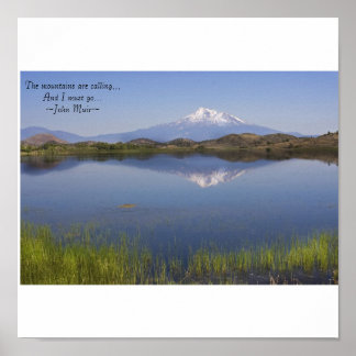 ~ De bergen roepen... ~ Poster