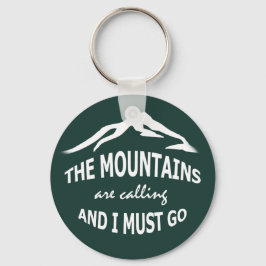 De bergen roepen sleutelhanger