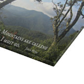 De bergen roepen... snijplank (Hoek)